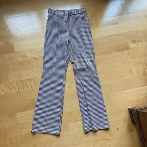 Brown houndstooth pants!